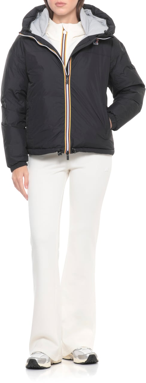 K-WAY Coats Black Zwart