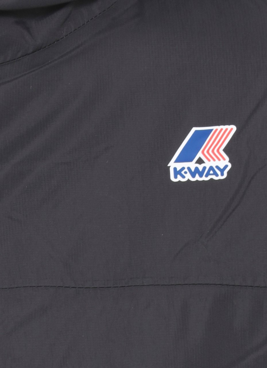 K-WAY Coats Black Zwart