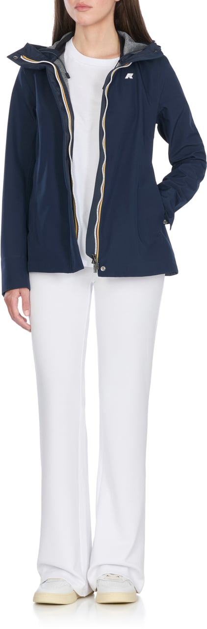 K-WAY Coats Blue Navy
