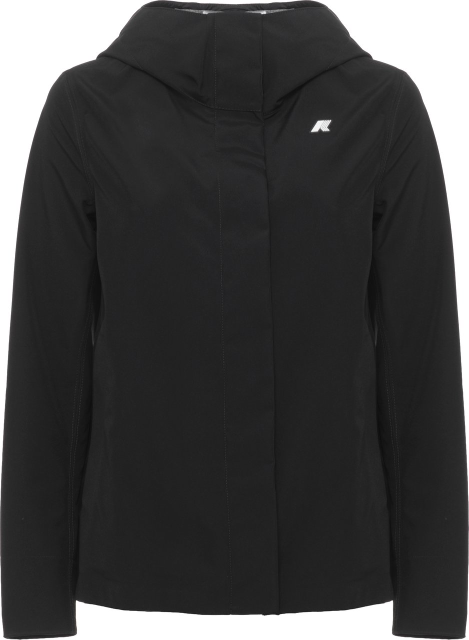 K-WAY Coats Black Zwart