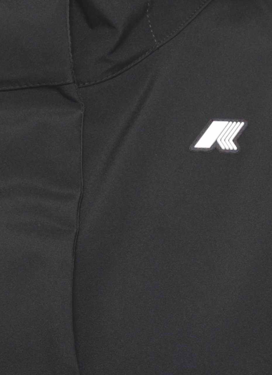 K-WAY Black Madalina Hooded Jersey Jacket Zwart