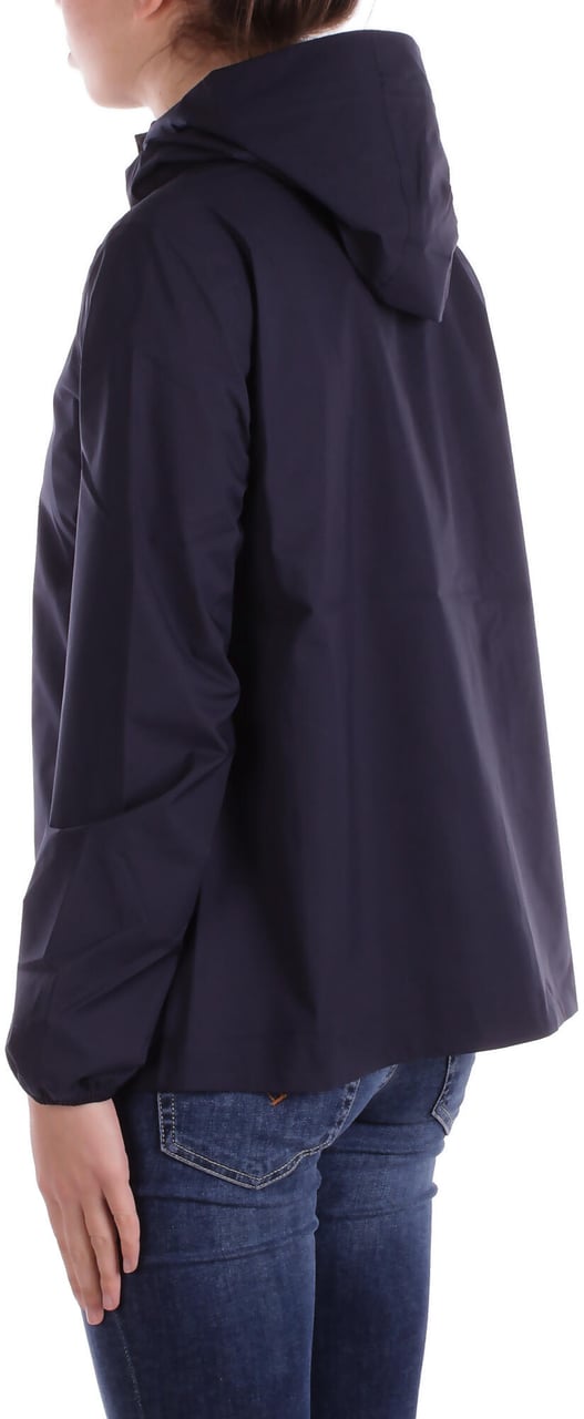 K-WAY Coats Blue Depth Blauw