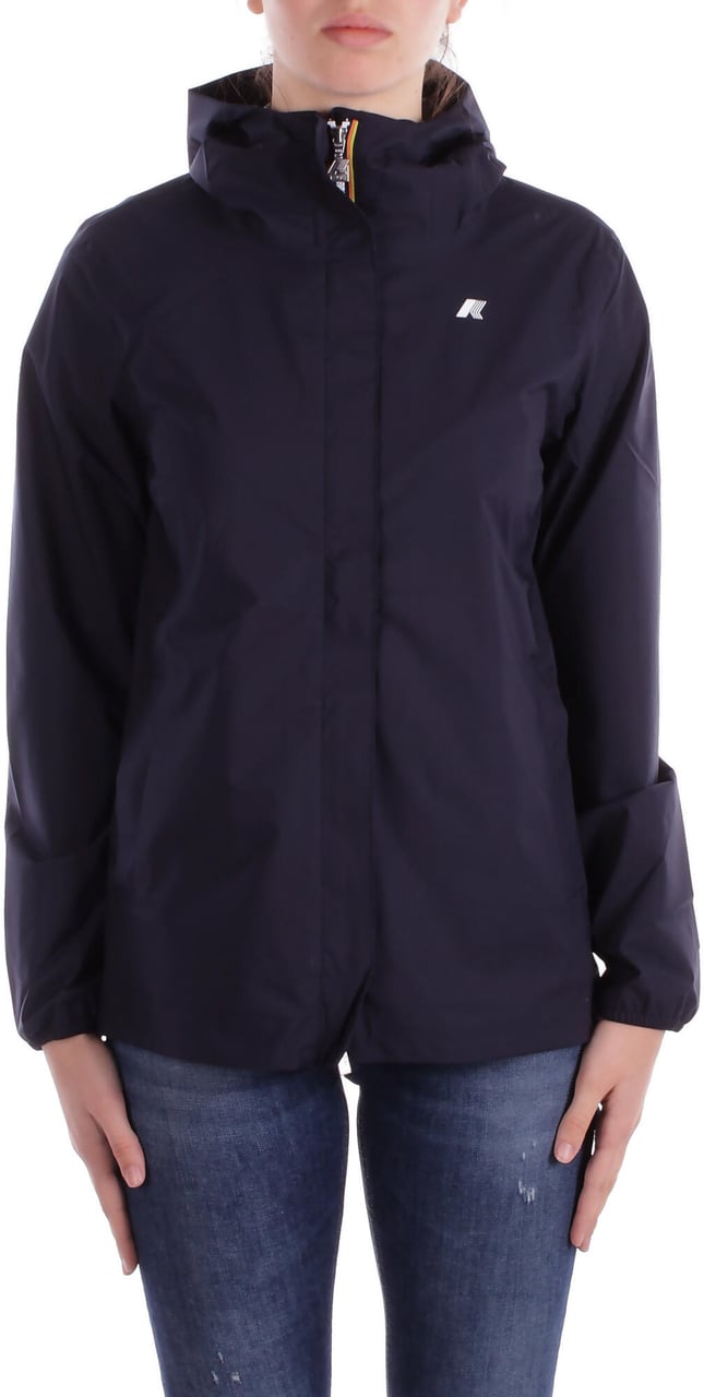 K-WAY Coats Blue Depth Blauw