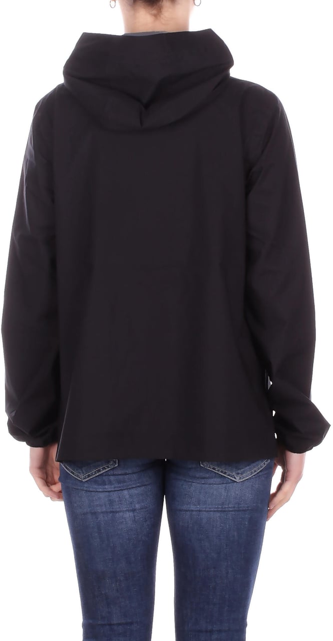 K-WAY Coats Black Pure Zwart
