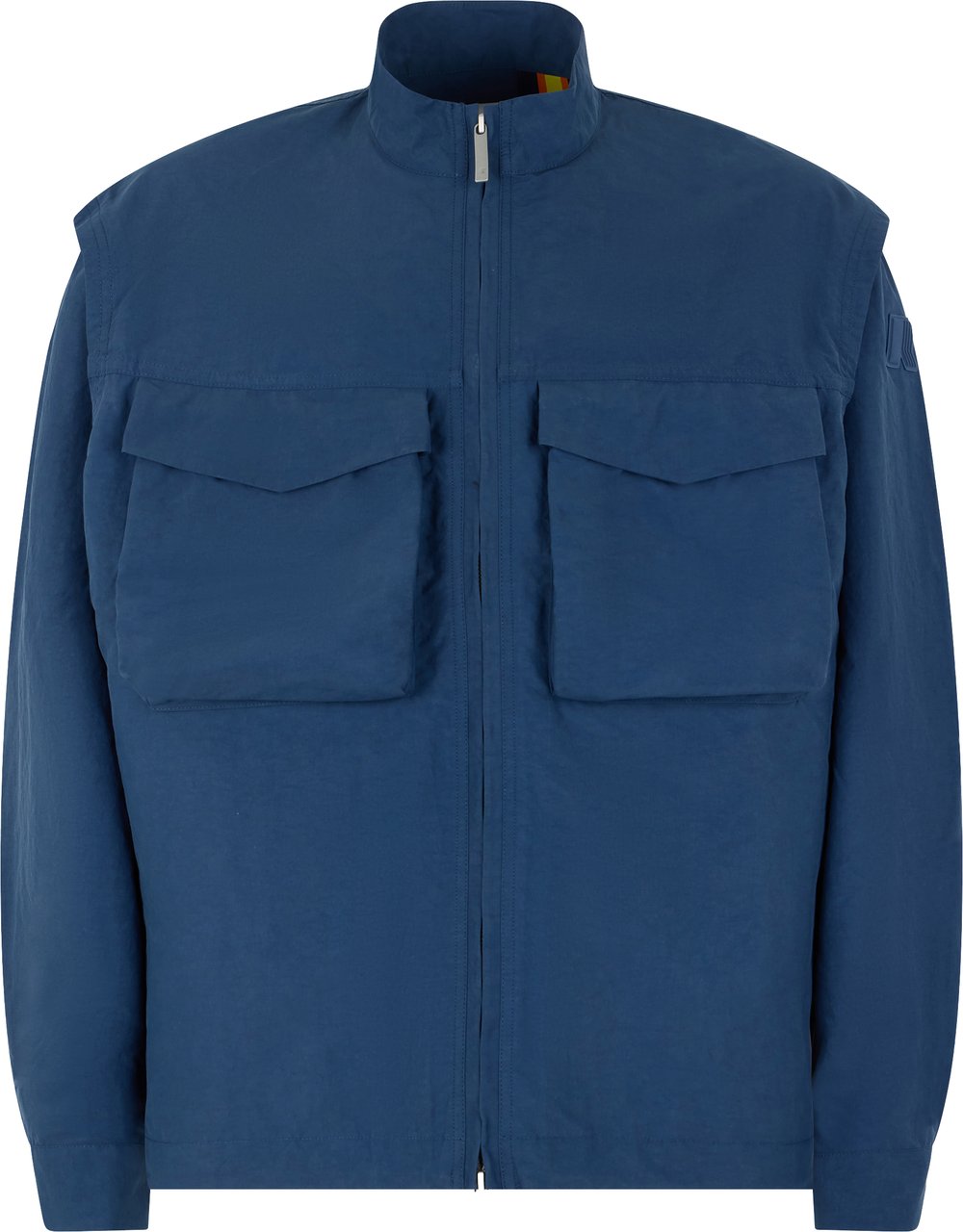 K-WAY Orian jacket in mixed cotton Blauw