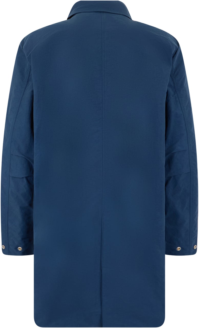 K-WAY Poirol coat in technical fabric Blauw
