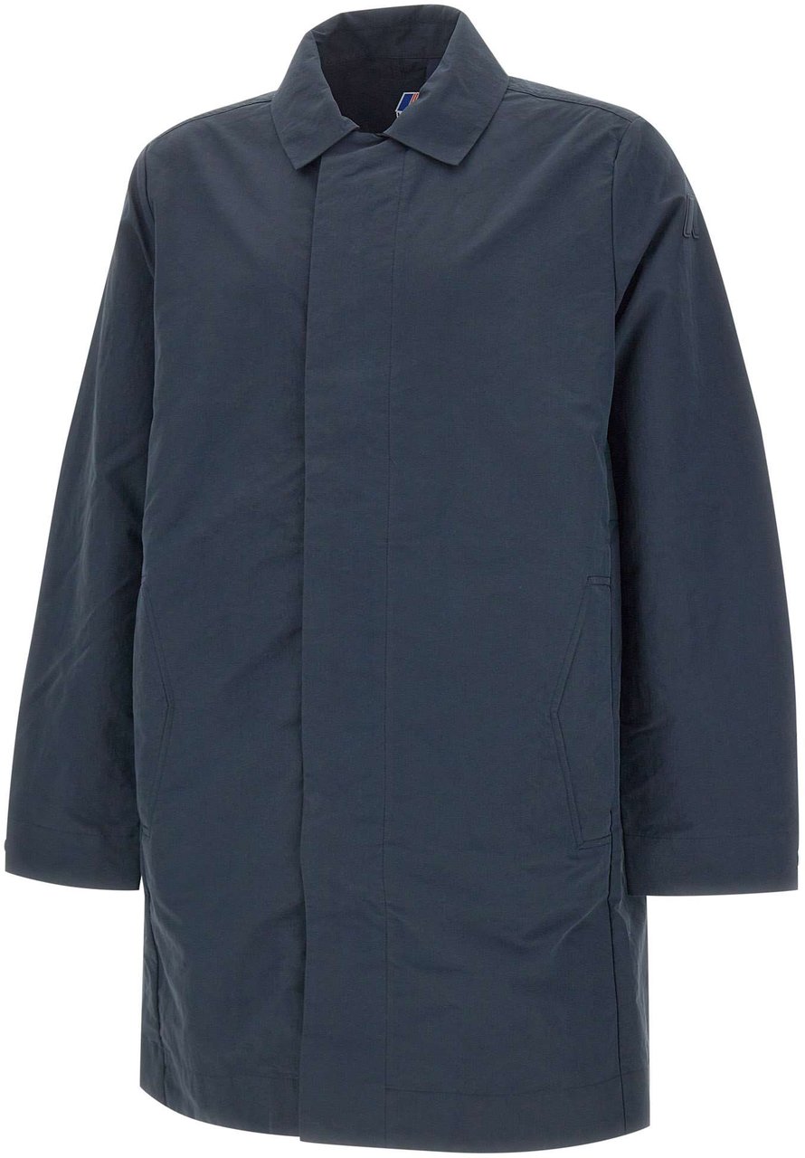 K-WAY Coats Blue Navy