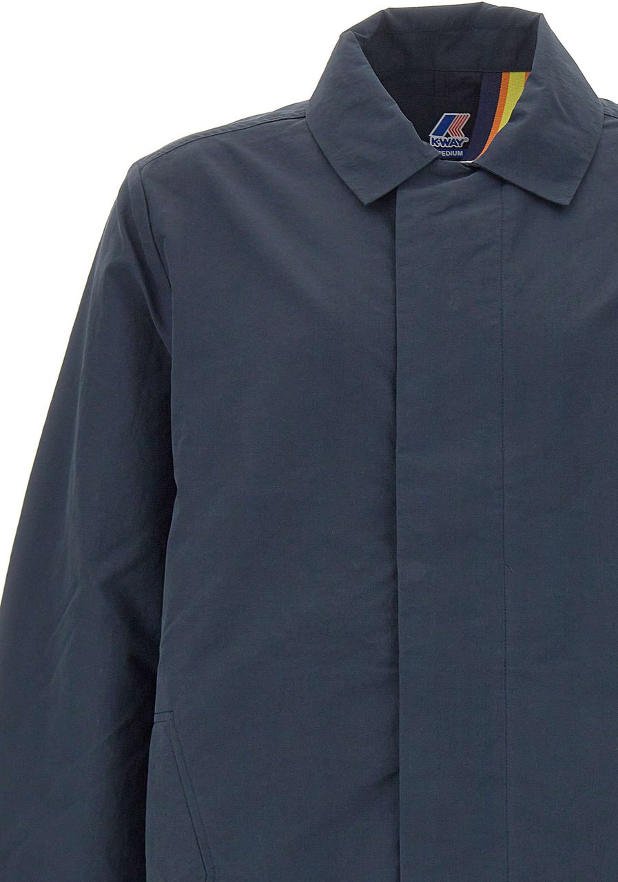 K-WAY Coats Blue Navy