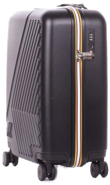 K-WAY Suitcases Black Pure Zwart