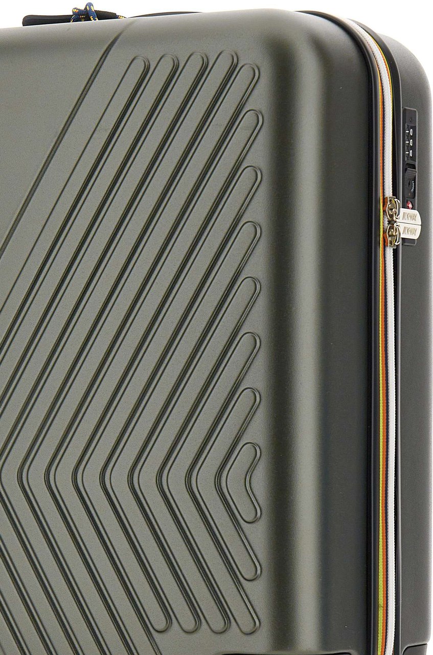 K-WAY Suitcases Green Donkergroen