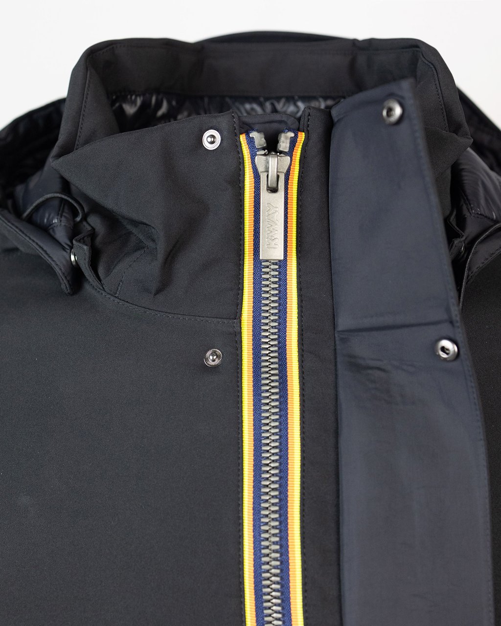 K-WAY Coats Black Zwart