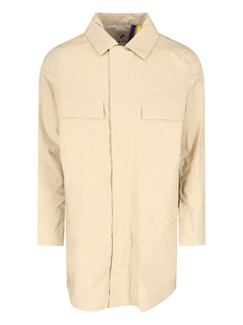 K-WAY Poir' Zip Jacket – Beige Neutraal