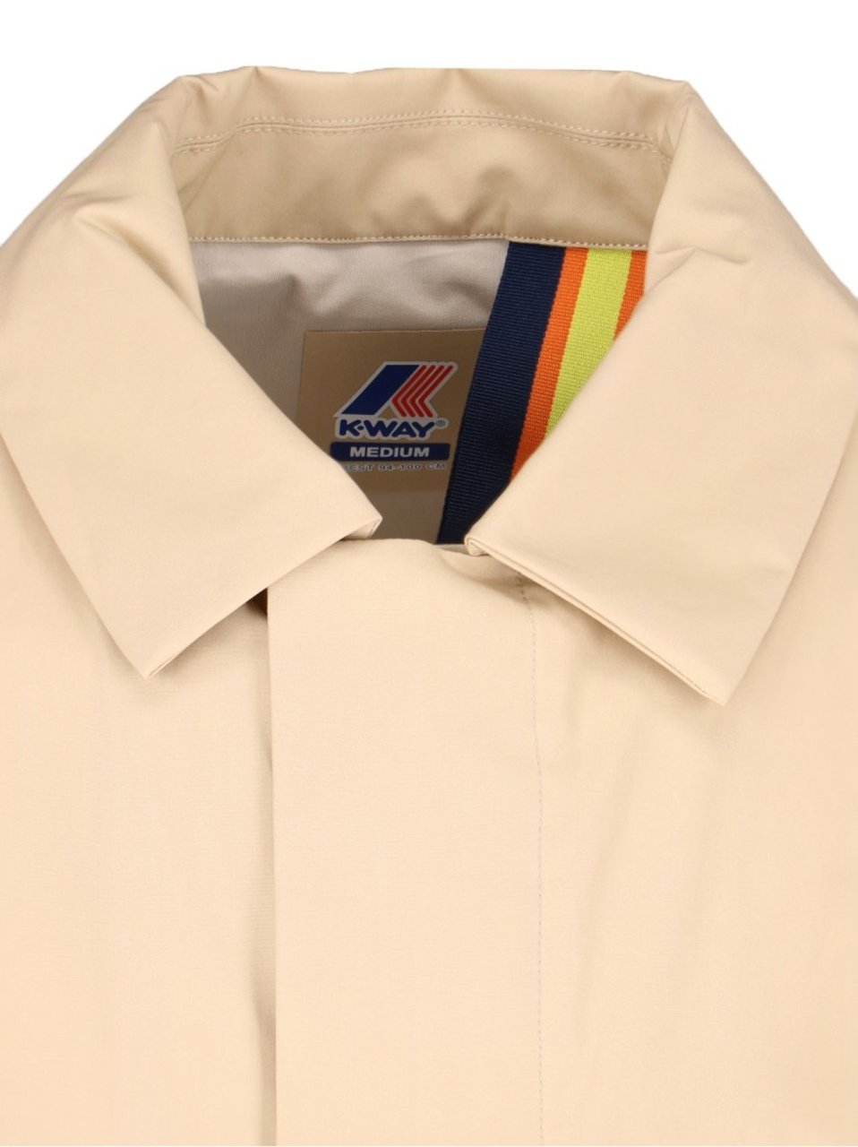 K-WAY Poir' Zip Jacket – Beige Neutraal