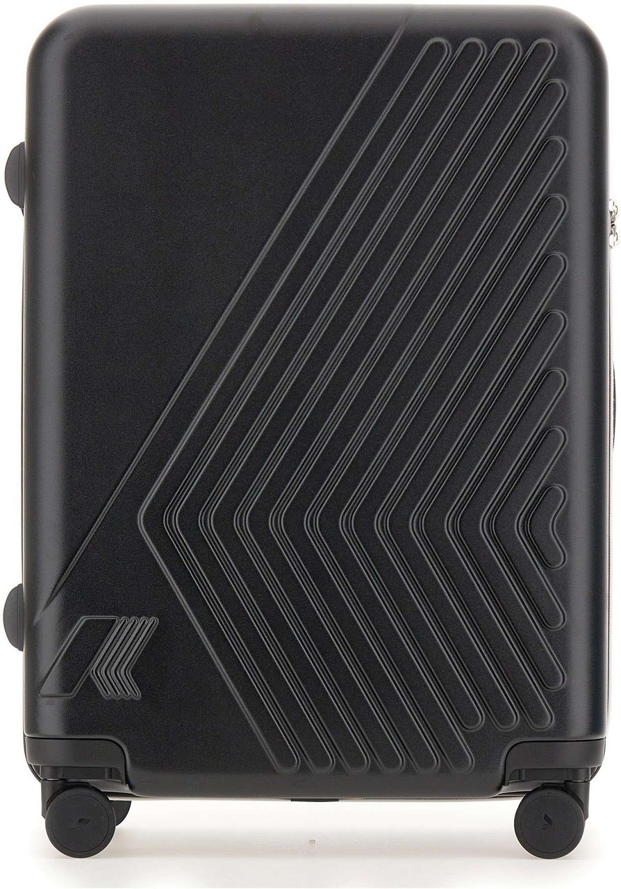 K-WAY Suitcases Black Zwart