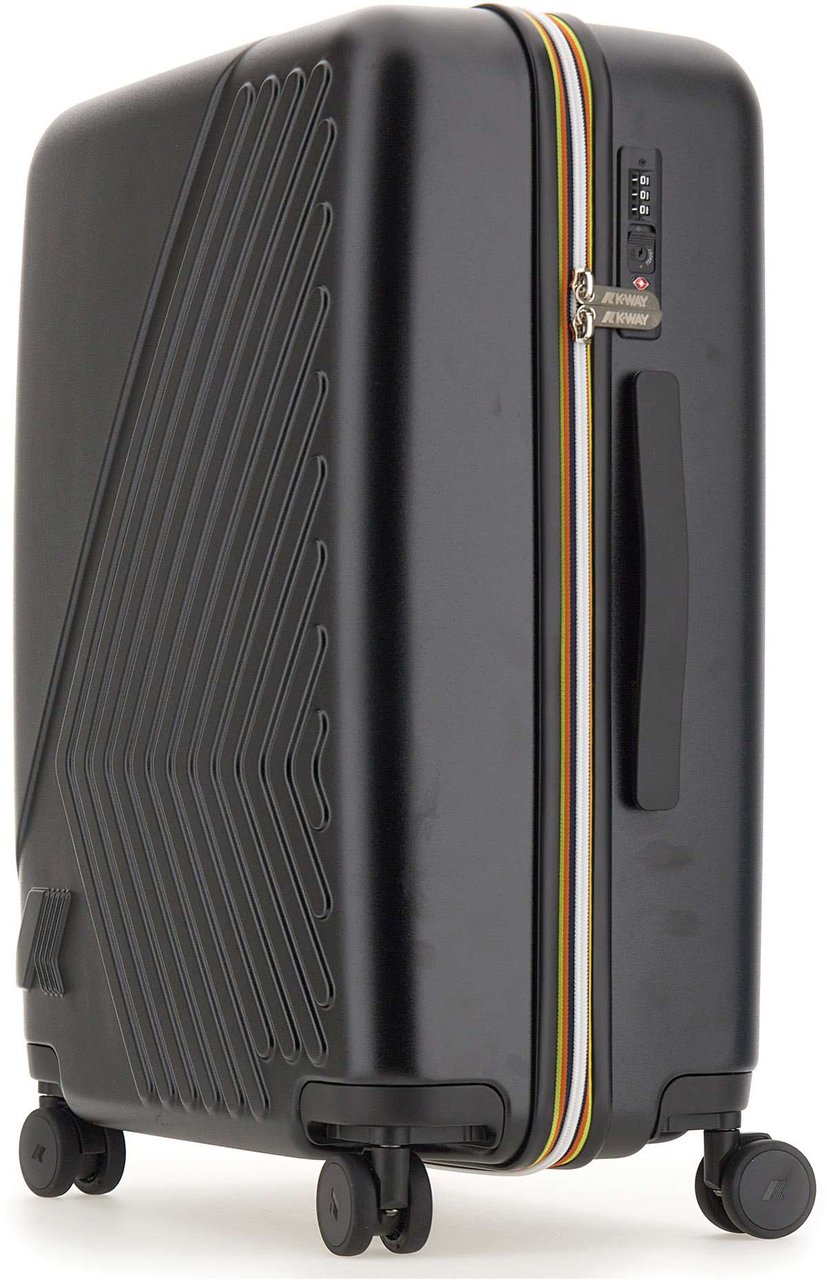 K-WAY Suitcases Black Zwart