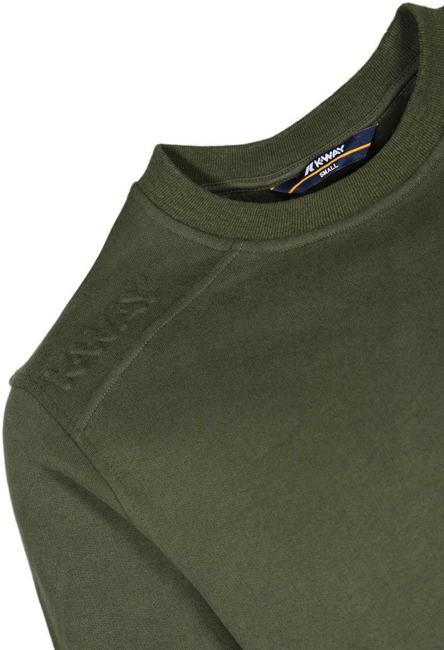 K-WAY Sweaters Green Blackish Groen