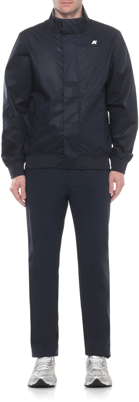 K-WAY Trousers Blue Navy