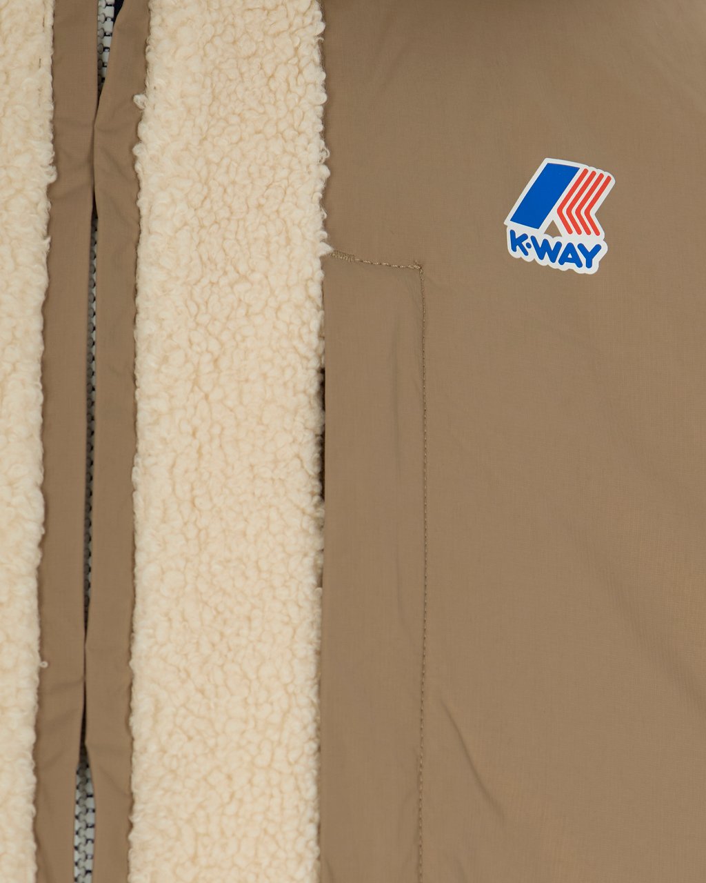 K-WAY Coats Beige Taupeecru Beige
