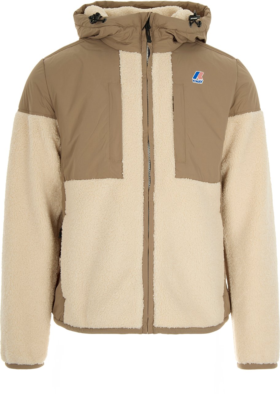 K-WAY Coats Beige Taupeecru Beige