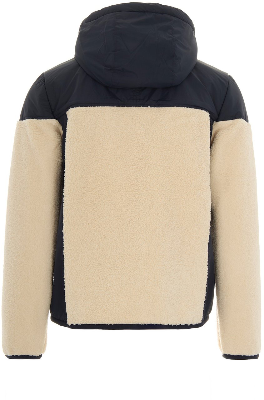 K-WAY Coats Blue Depthecru Blauw