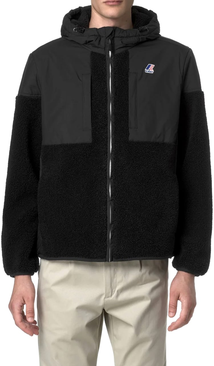 K-WAY Jackets Black Pure Zwart