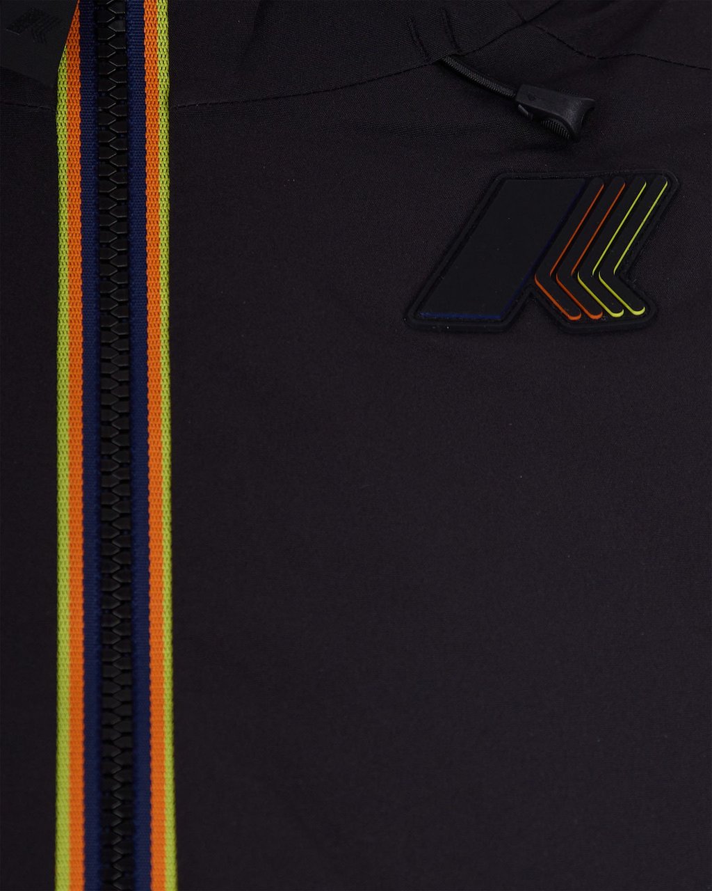 K-WAY Coats Black Pure Zwart