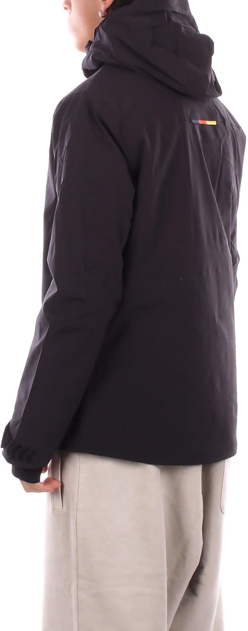 K-WAY Coats Black Pure Zwart