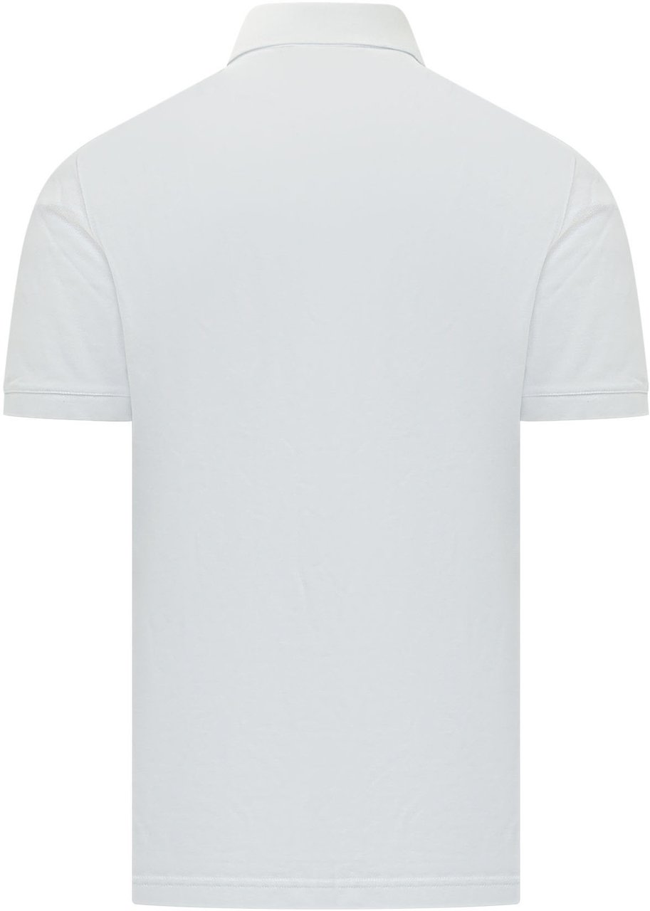 K-WAY Polo Amedee in Piquet con Logo Wit