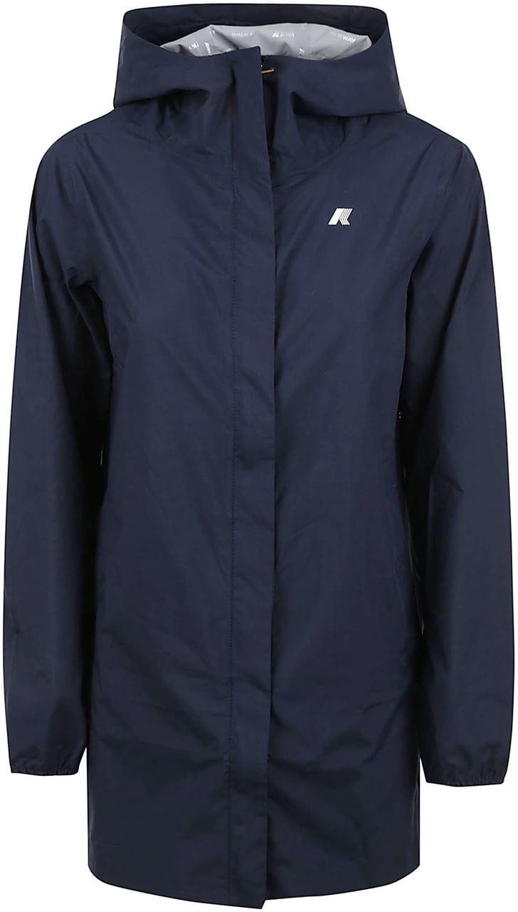 K-WAY Coats Blu Navy
