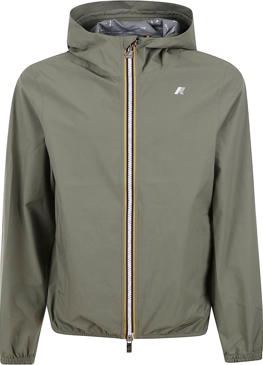 K-WAY Coats Military Lime