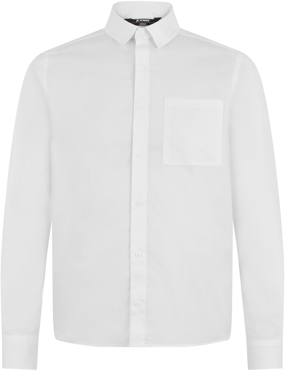 K-WAY Cotton shirt with long sleeves Wit