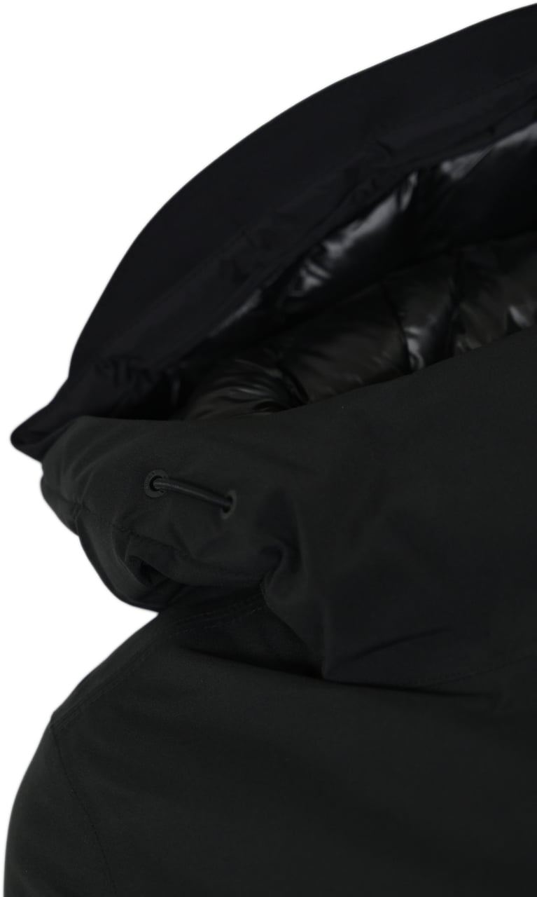 K-WAY Coats Black Pure Zwart