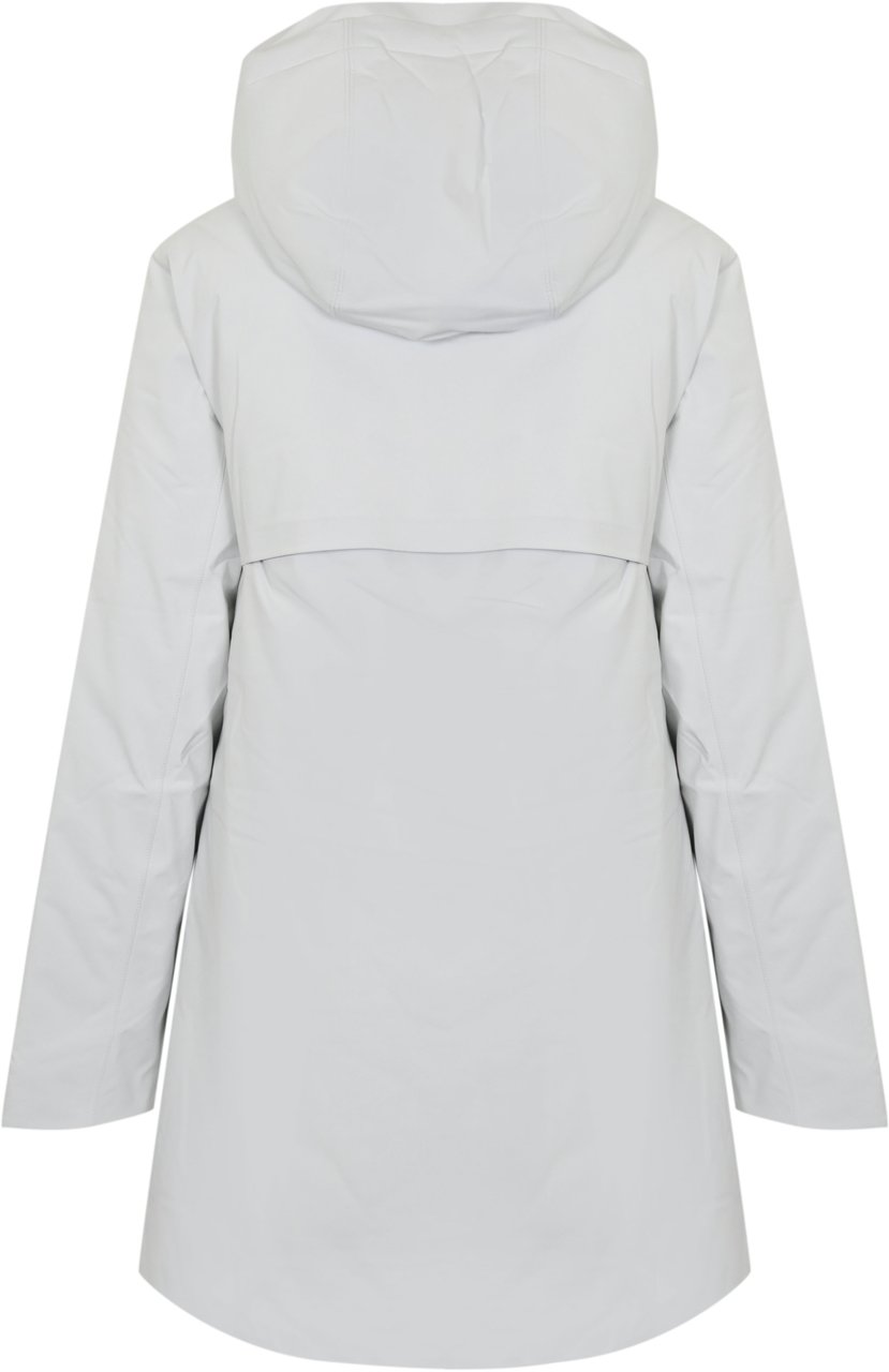 K-WAY Coats White Gardenia Combo Wit