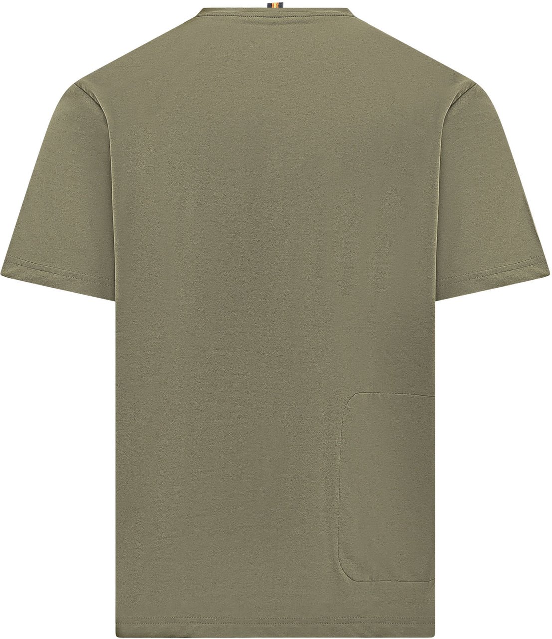 K-WAY T-shirt Girocollo con Logo Lime