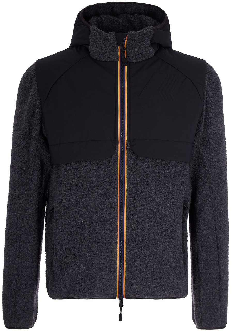 K-WAY Coats Black Pure Zwart