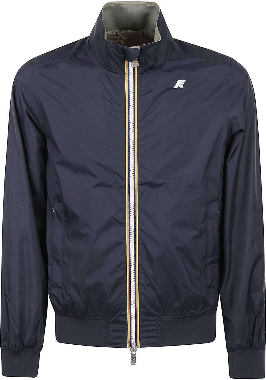 K-WAY Coats Blu/Verde Navy
