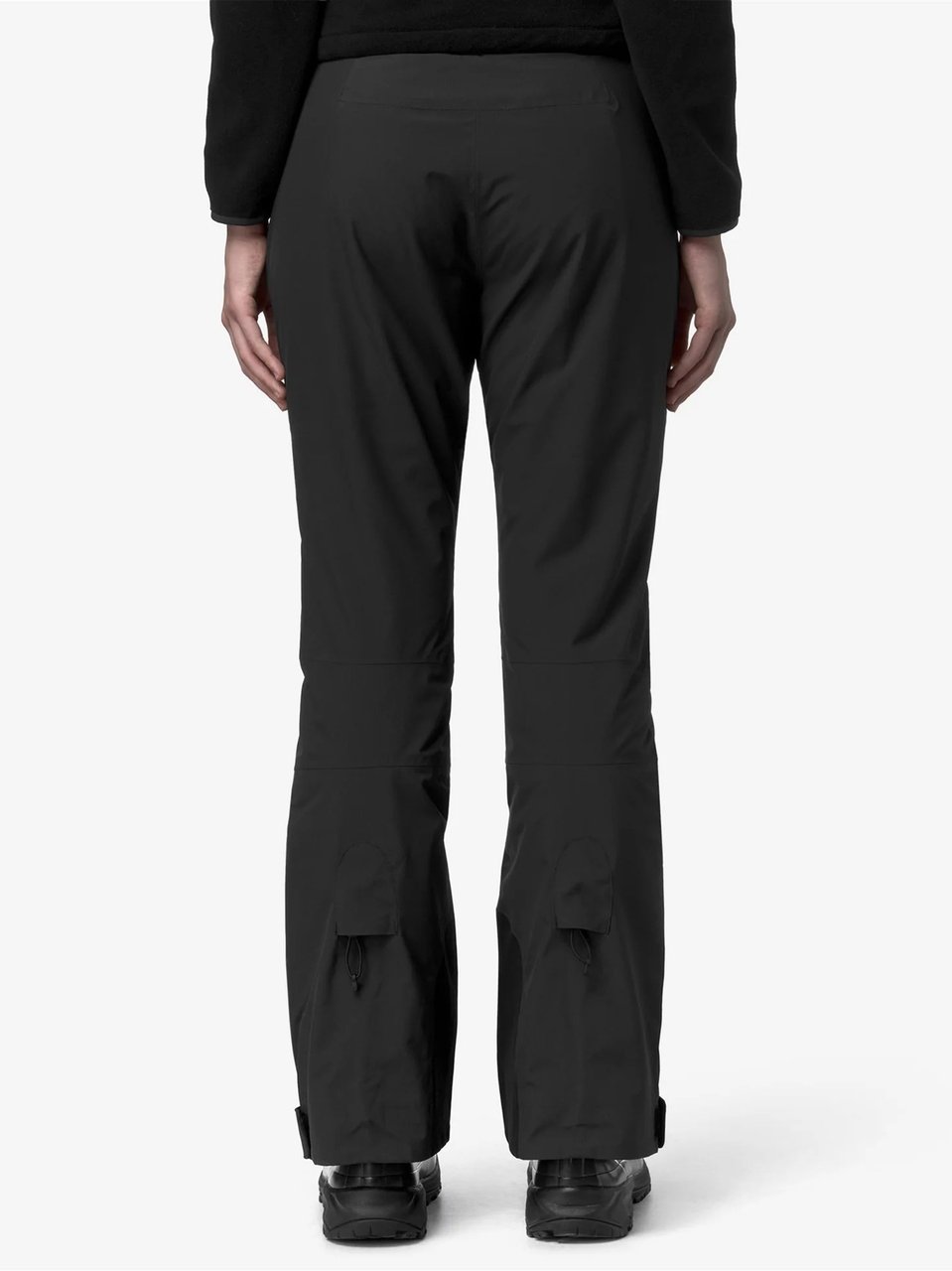 K-WAY Black Leros 2L Fancy Tailored Pants Zwart
