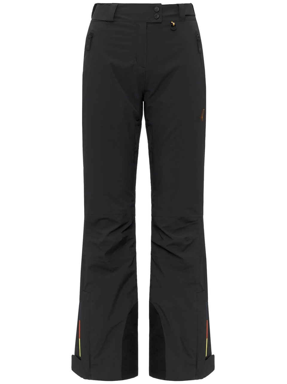 K-WAY Black Leros 2L Fancy Tailored Pants Zwart