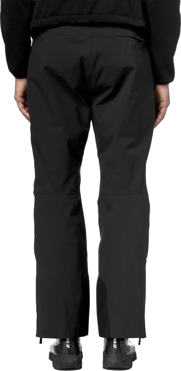 K-WAY Black Queyras 2L Twill Technical Pants Zwart