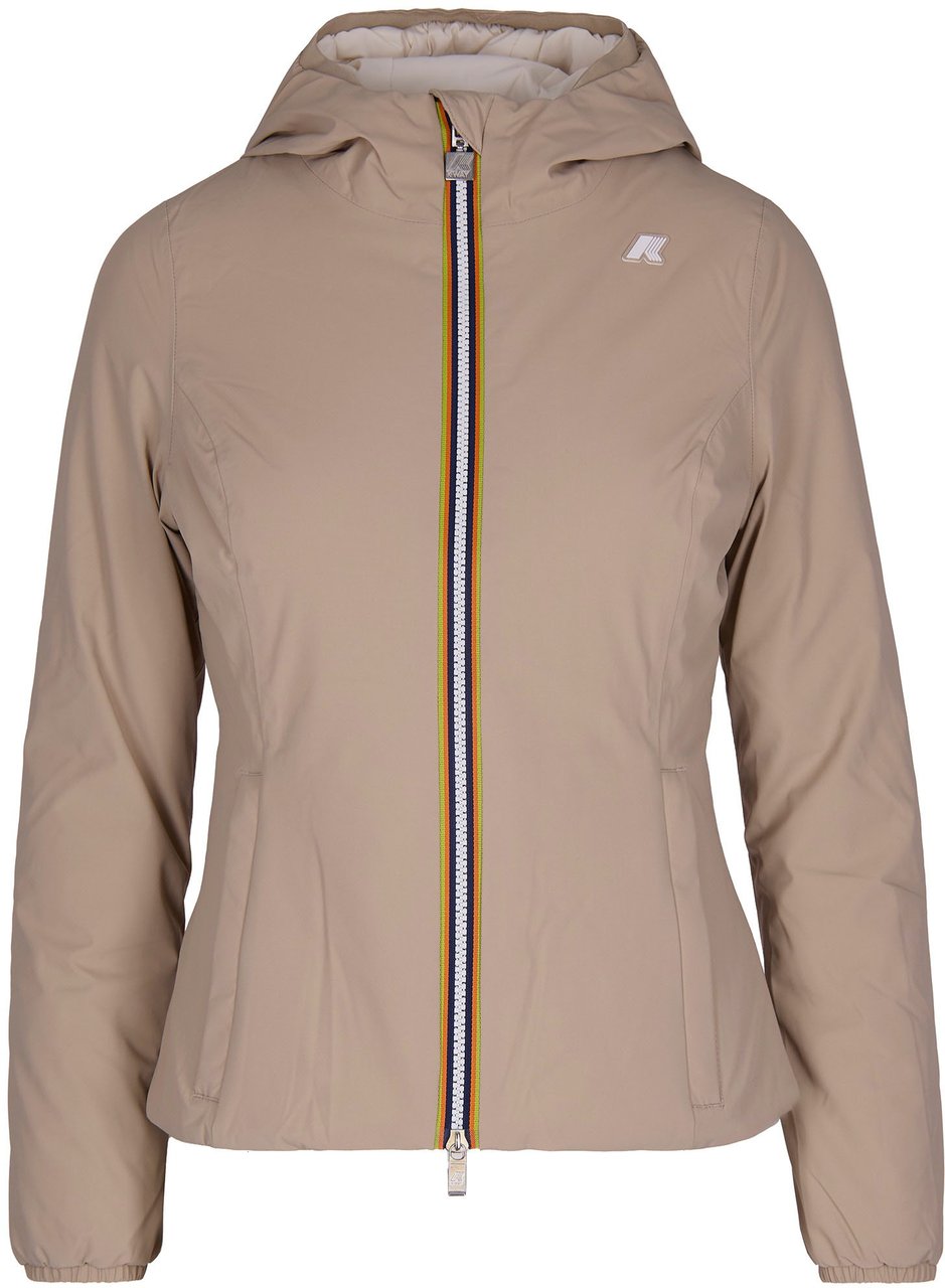 K-WAY Coats Beige Cashwhite Gard Beige