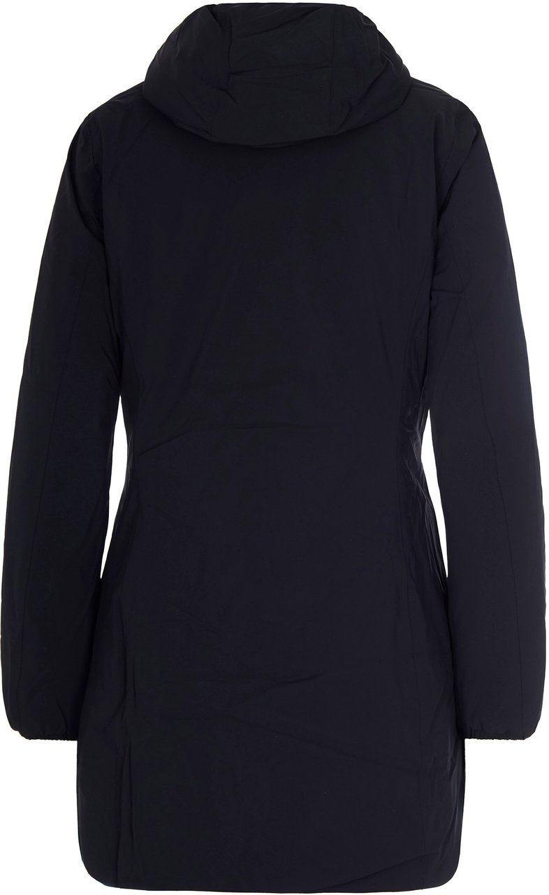 K-WAY Coats Blck Purebeige Cash Zwart