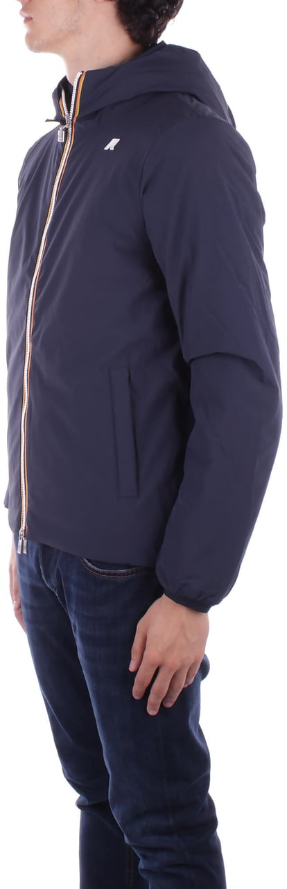 K-WAY Coats Black Pure Green Blackish Zwart