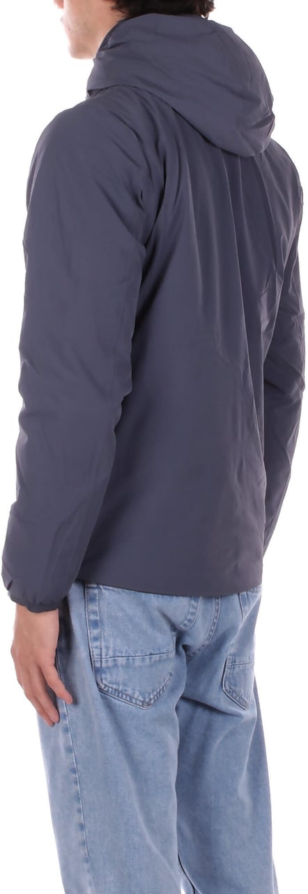 K-WAY Coats Blue Airforce Green Blauw