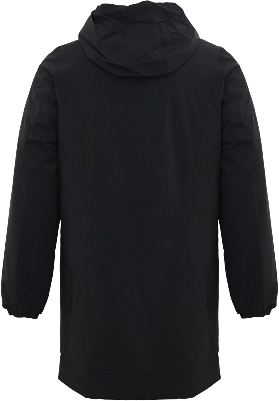 K-WAY Coats Black Pure Zwart