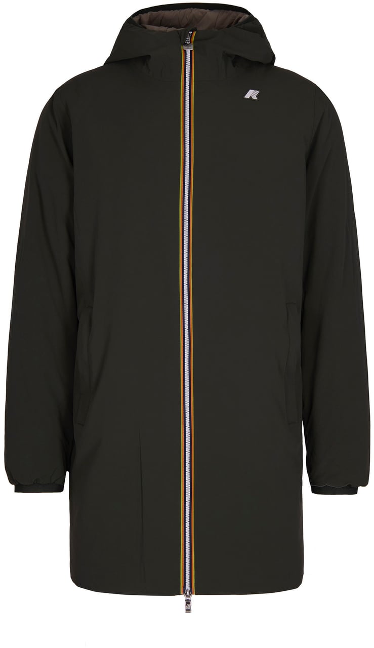 K-WAY Coats Green Blckgreen Oak Groen
