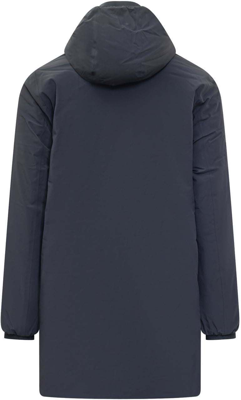 K-WAY K-Way Jacob St Warm Double con Cappuccio Navy