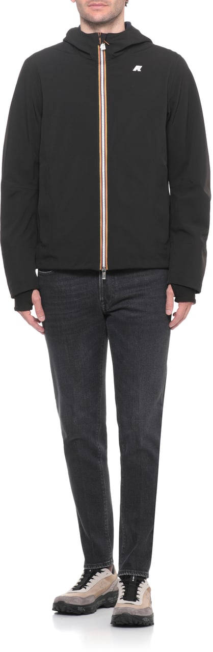K-WAY Coats Black Zwart