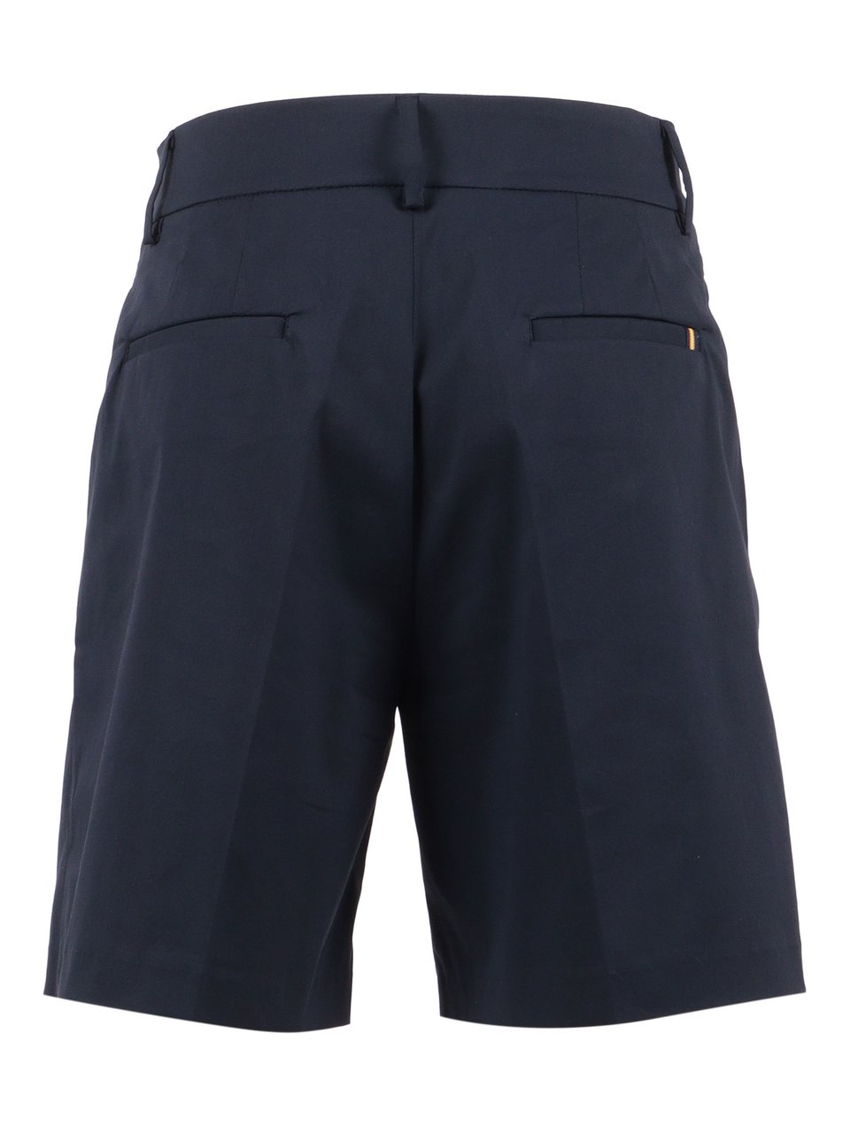 K-WAY Blue Nive Twill Chino Shorts Zwart