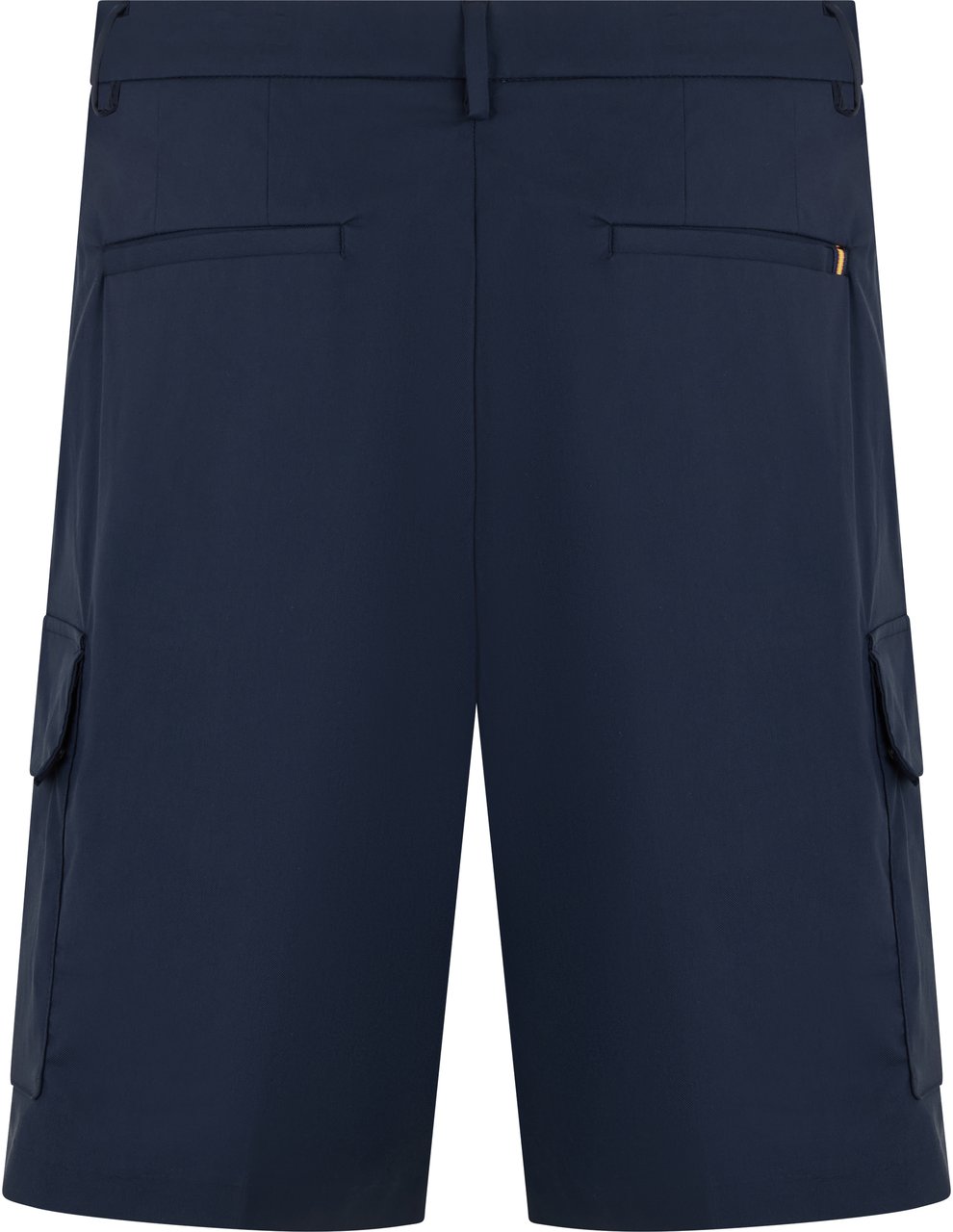 K-WAY Bermuda cargo in gabardine Blauw