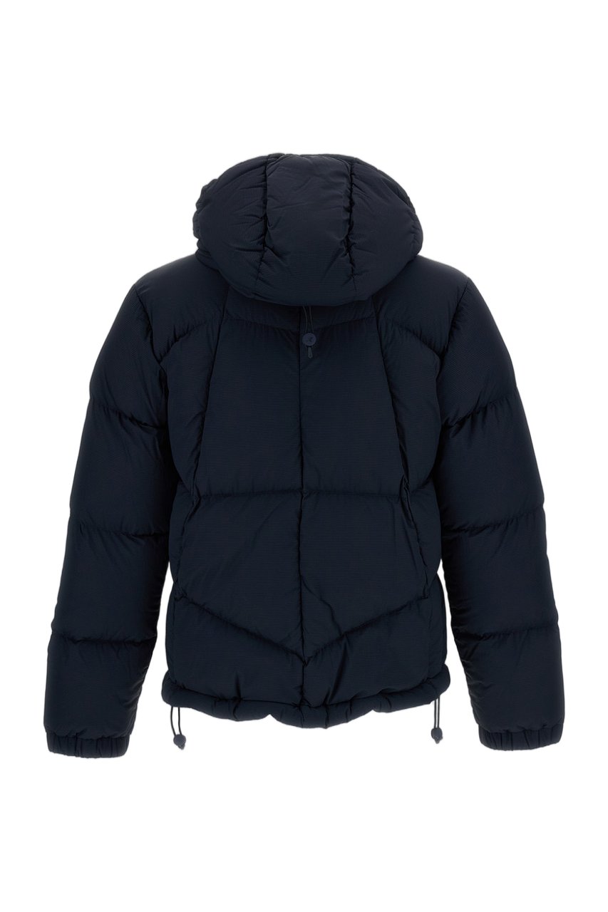 K-WAY Blue Quill Waterproof Ripstop Nylon Jacket Blauw